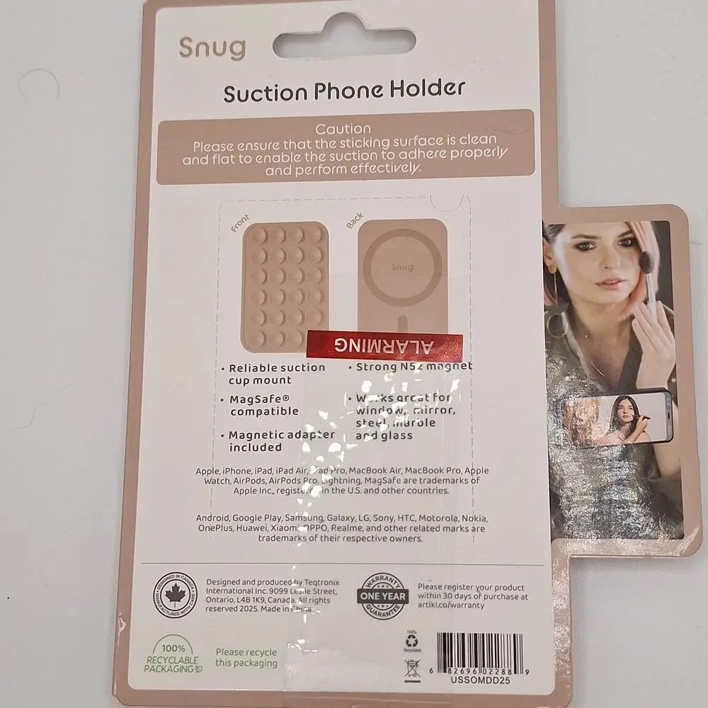 Suction Phone Holder - Tan